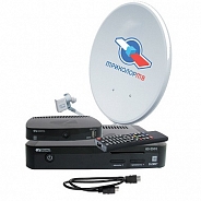 Комплект спутникового телевидения Триколор-ТВ на 2 телевизора GS E501 и GS C591